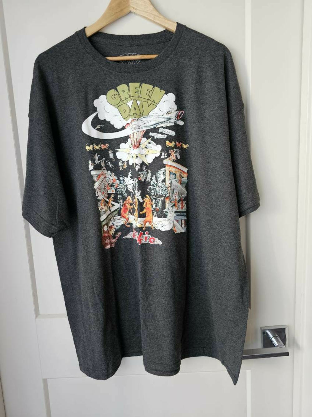 Graphic Tee - Charcoal Grey Band Shirt